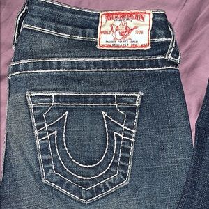 True Religion Stella Big T Jeans Size 26